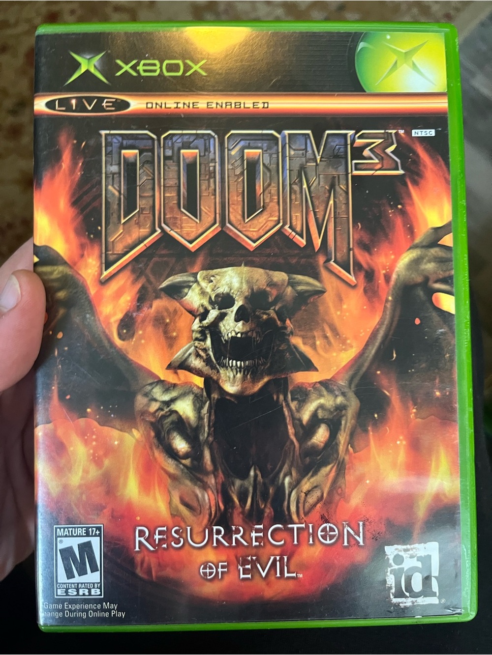 Doom 3: Resurrection of Evil (2005) Microsoft Xbox First-Person Shooter Horror G